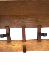 Art Deco Modernist Coat Rack by P.E.L. Izeren for De Genneper Molen, 1920s